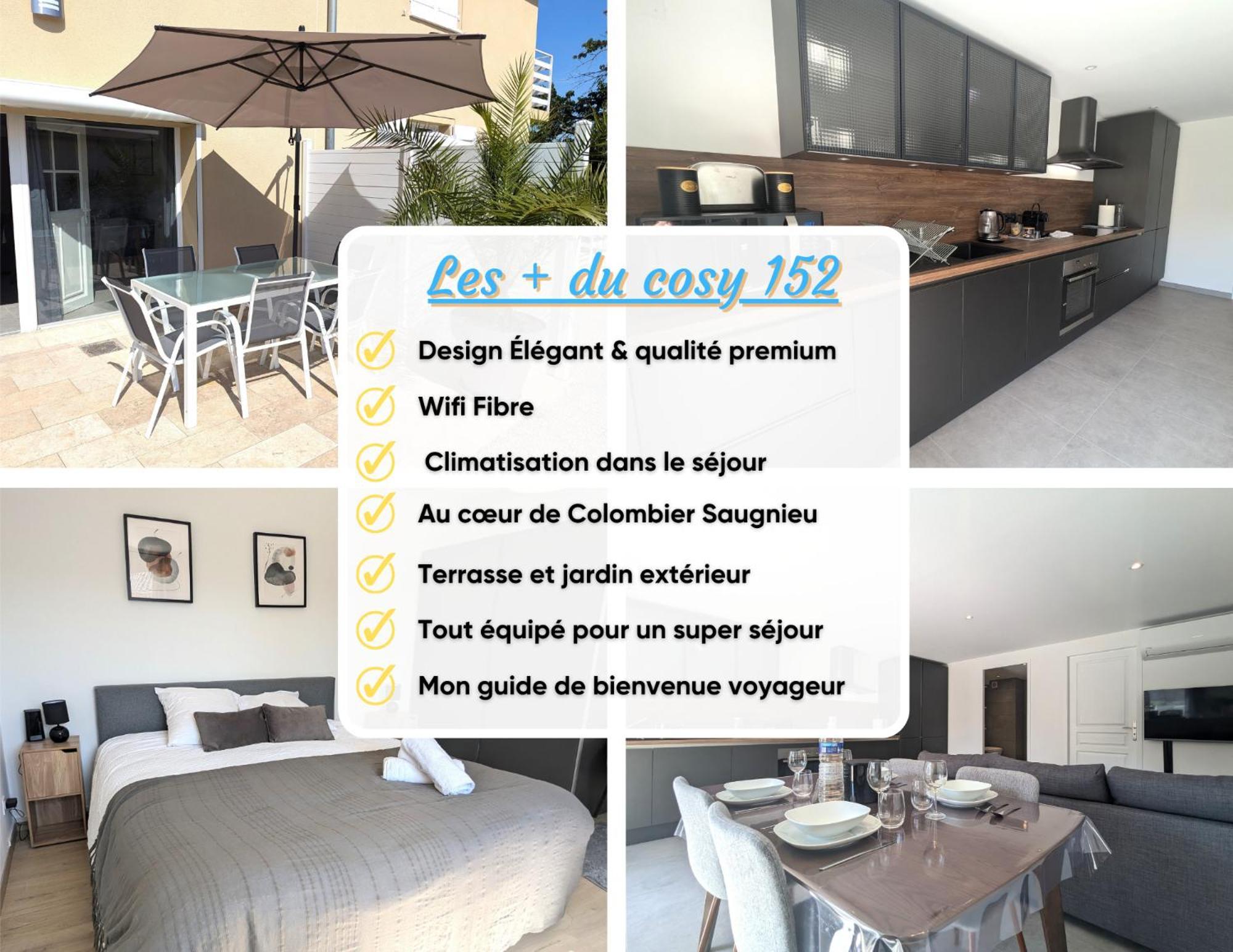 Cosy 152 Proche Aeroport -Gare-Groupama Stadium-Lyon 科隆别索尼约 外观 照片